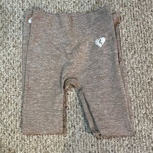 Tan workout gymshark leggings